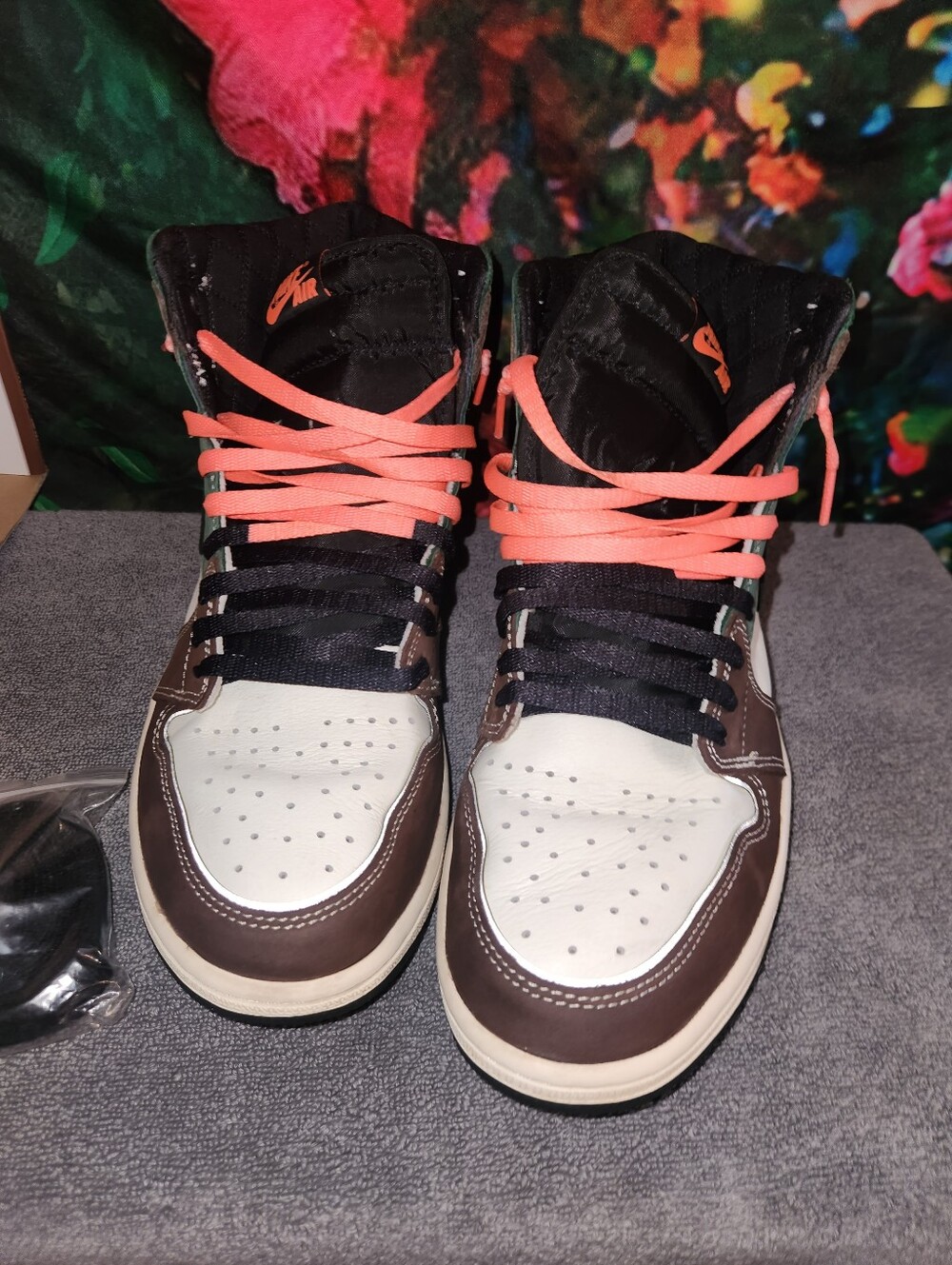 Air Jordan 1 Retro High OG 'Hand Crafted' in the Black/Archaeo Brown 10.5
